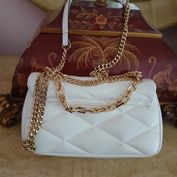 ALDO WHITE CROSS BODY BAG - Picture 5 of 9